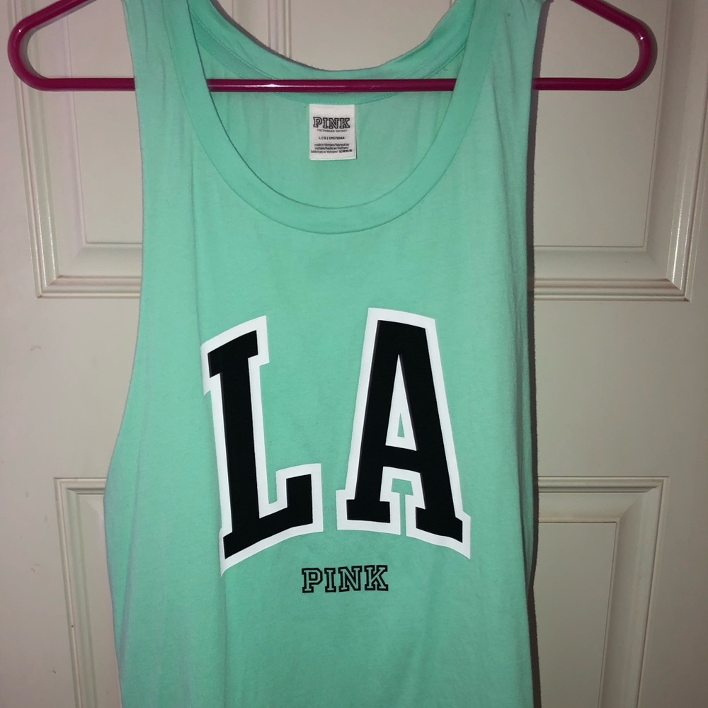 PINK LA tank & matching leggings